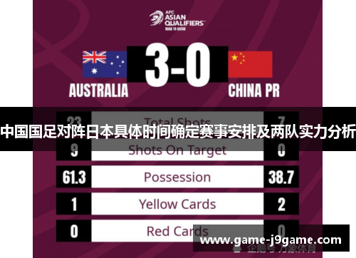 中国国足对阵日本具体时间确定赛事安排及两队实力分析 中国国足对阵日本具体时间确定赛事安排及两队实力分析